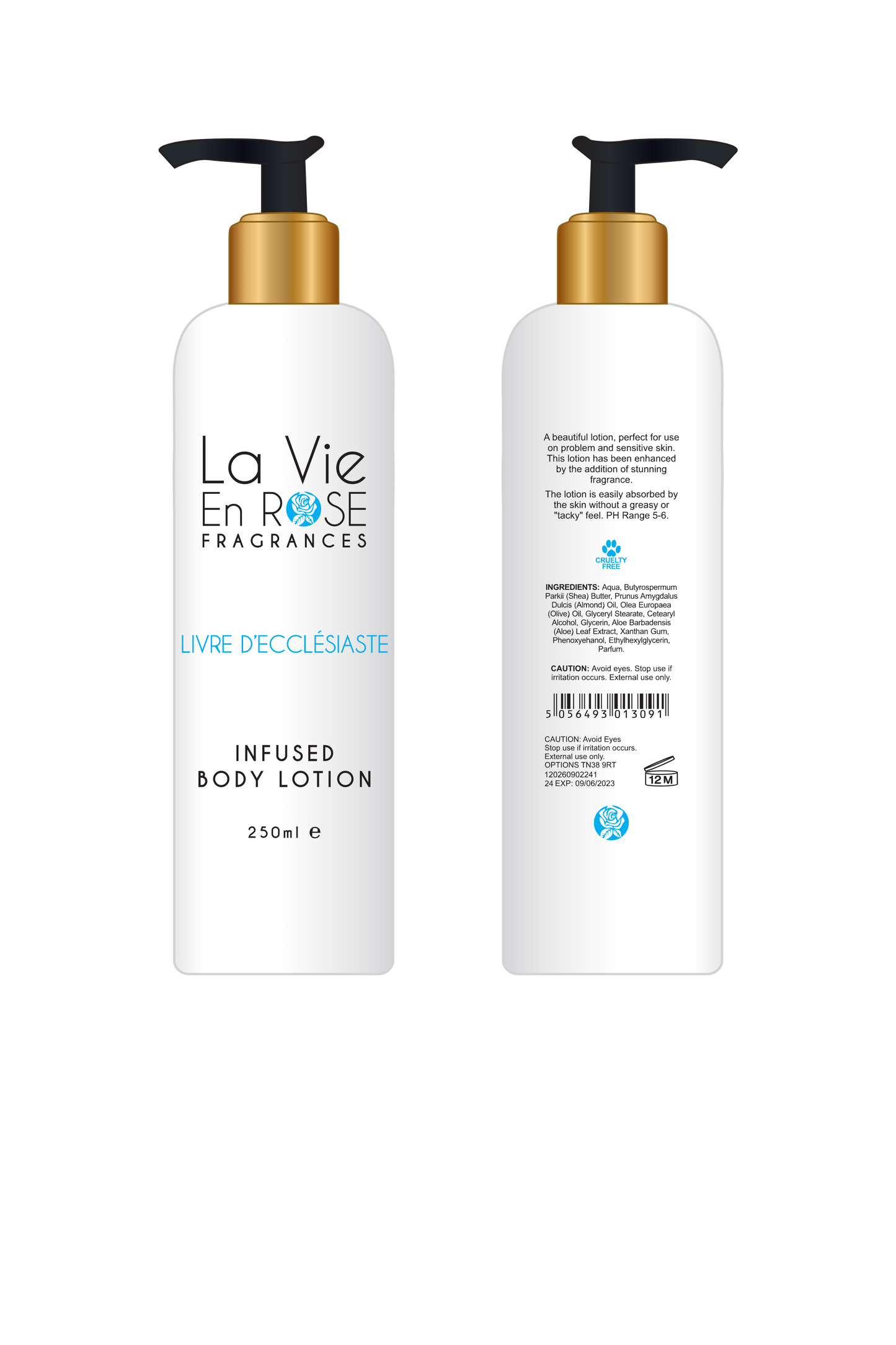 Livre D’Ecclésiaste Infused Unisex Body Lotion