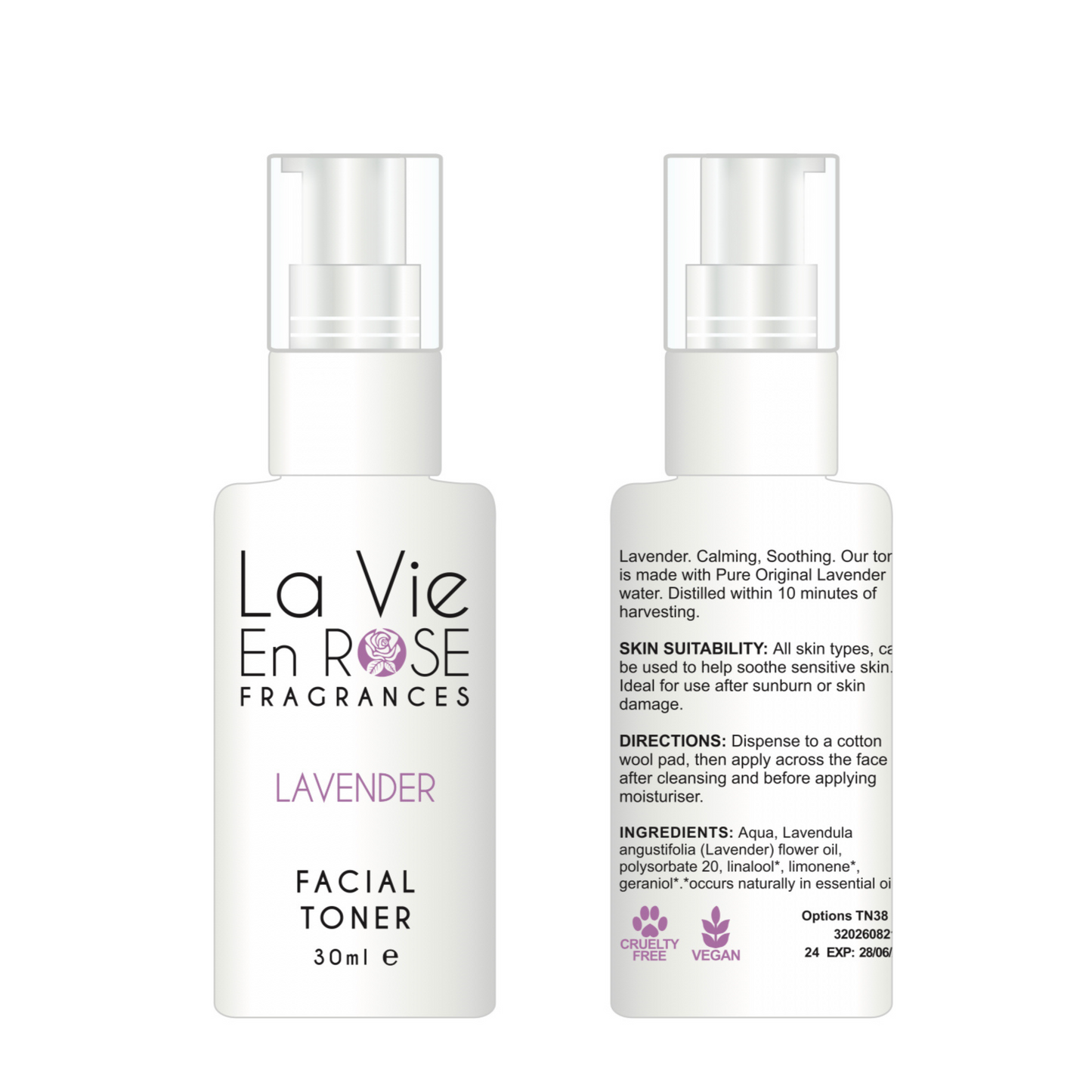 Facial Toner - Lavender (Sample)